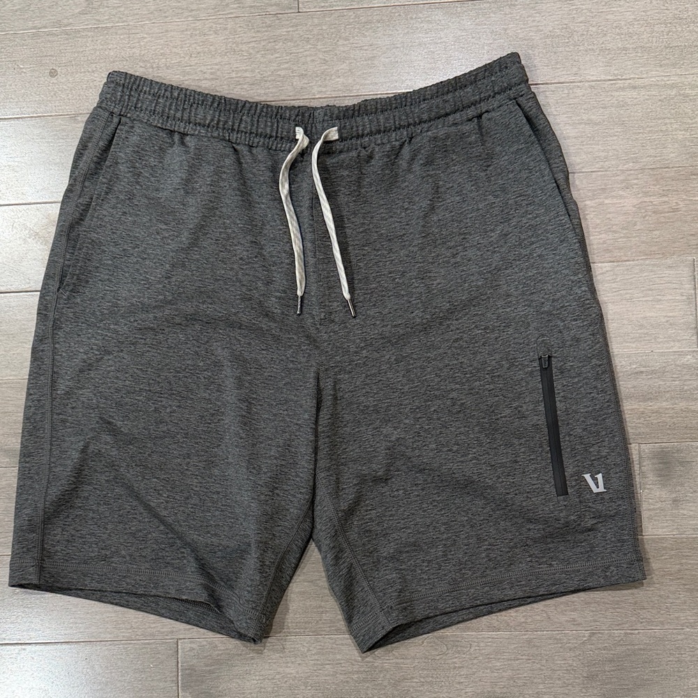 Vuori Sunday Performance Gray Men's Athletic Shorts